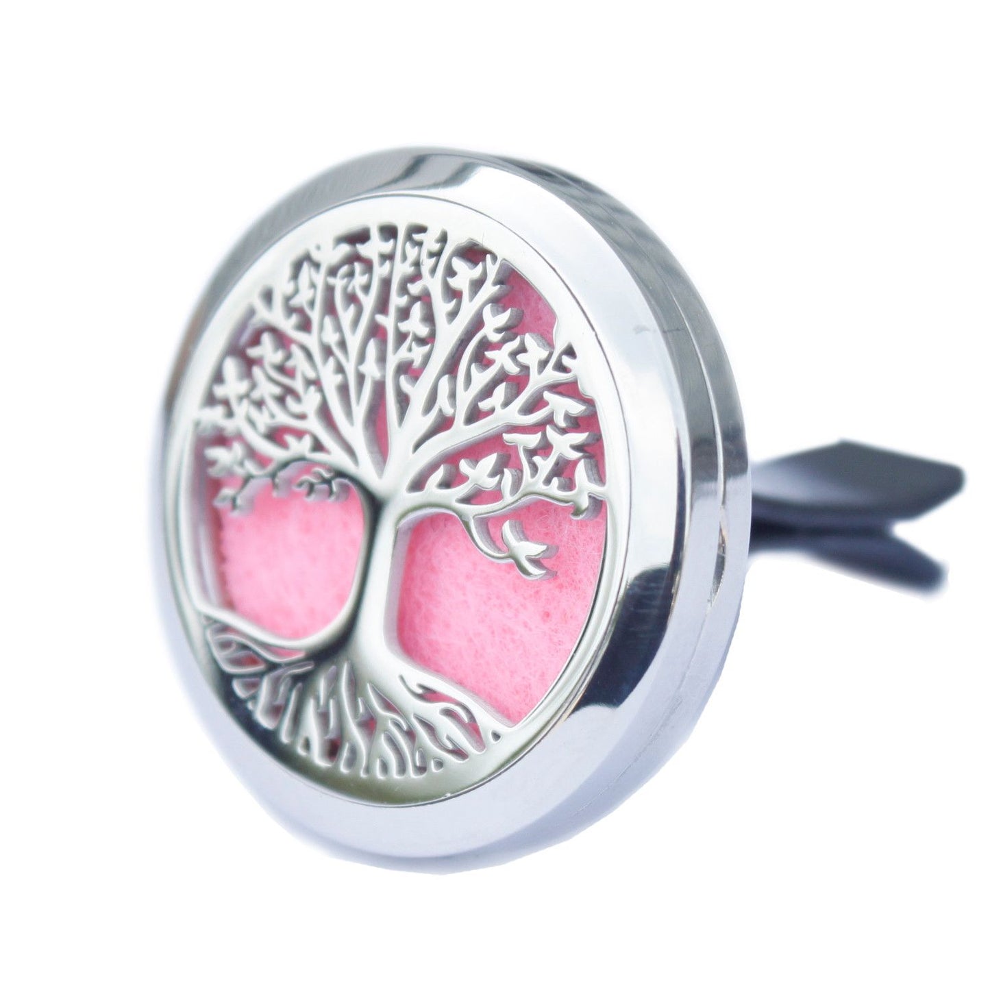 Tree of Life Aromatherapy Car Diffuser – Stainless Steel Vent Clip (30mm)