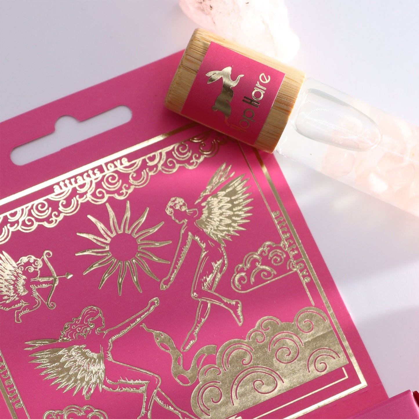 Hop Hare Essential Oil Gemstone Roll On – The Lovers 10ml