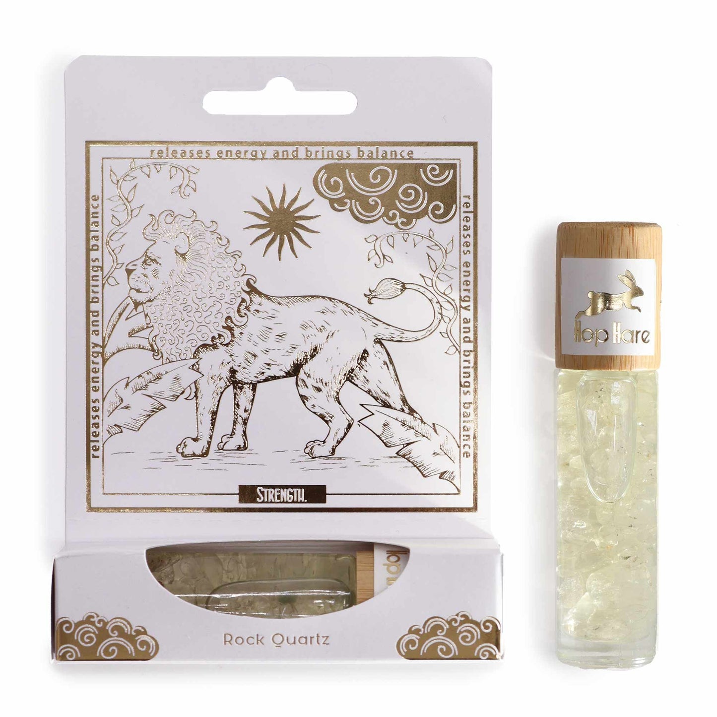 Hop Hare Essential Oil Gemstone Roll On – The Lion 10ml