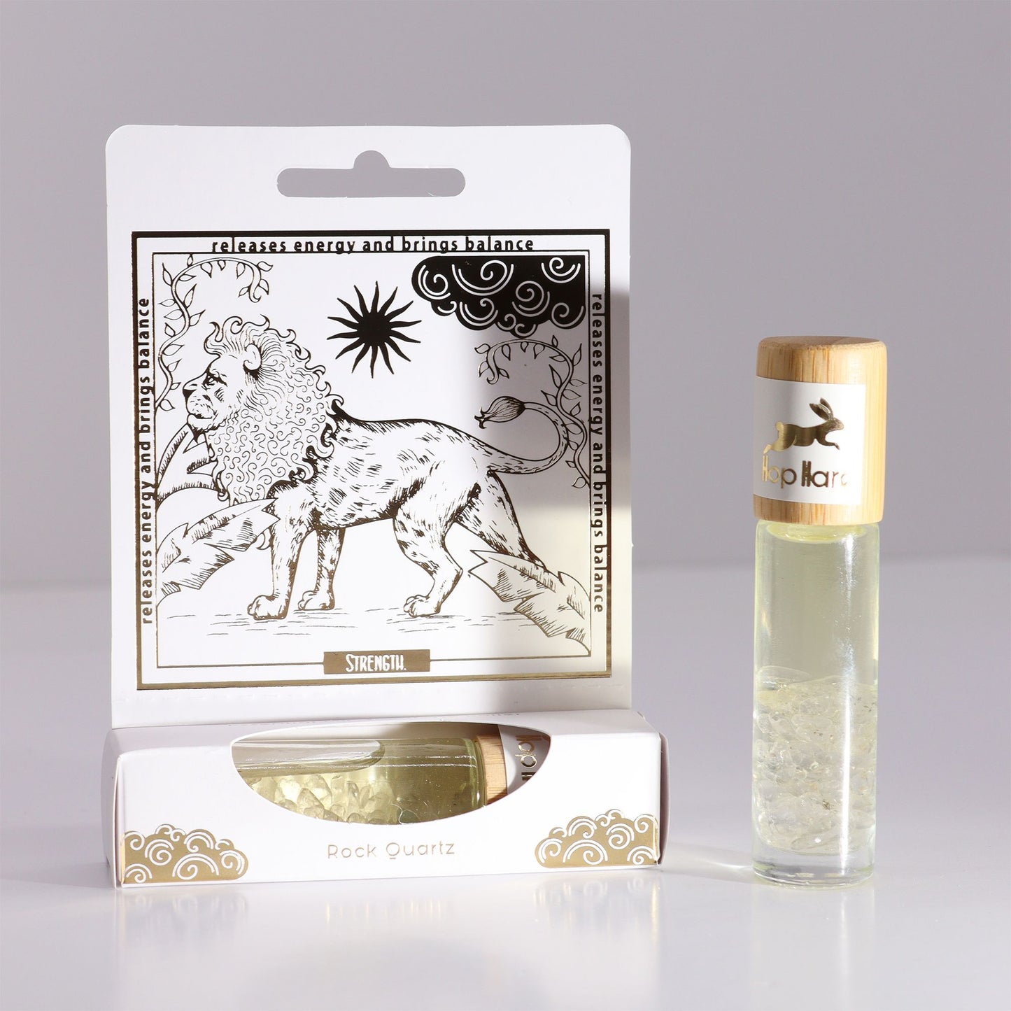 Hop Hare Essential Oil Gemstone Roll On – The Lion 10ml