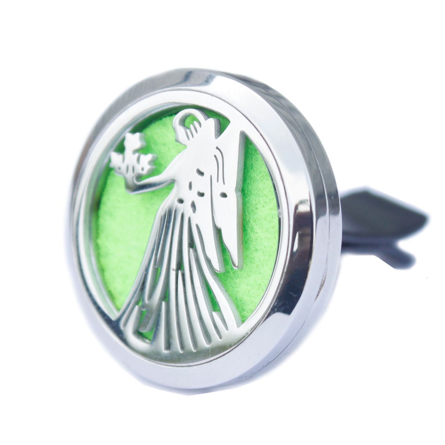 Guardian Angel Aromatherapy Car Diffuser – Stainless Steel Vent Clip (30mm)