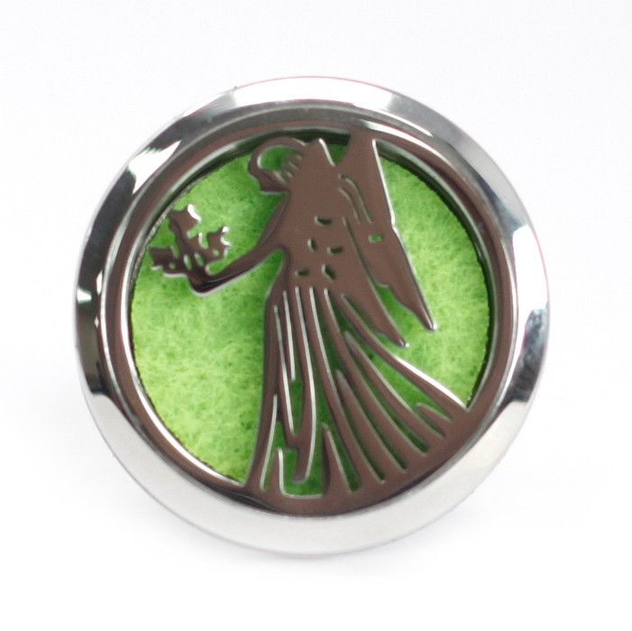 Guardian Angel Aromatherapy Car Diffuser – Stainless Steel Vent Clip (30mm)