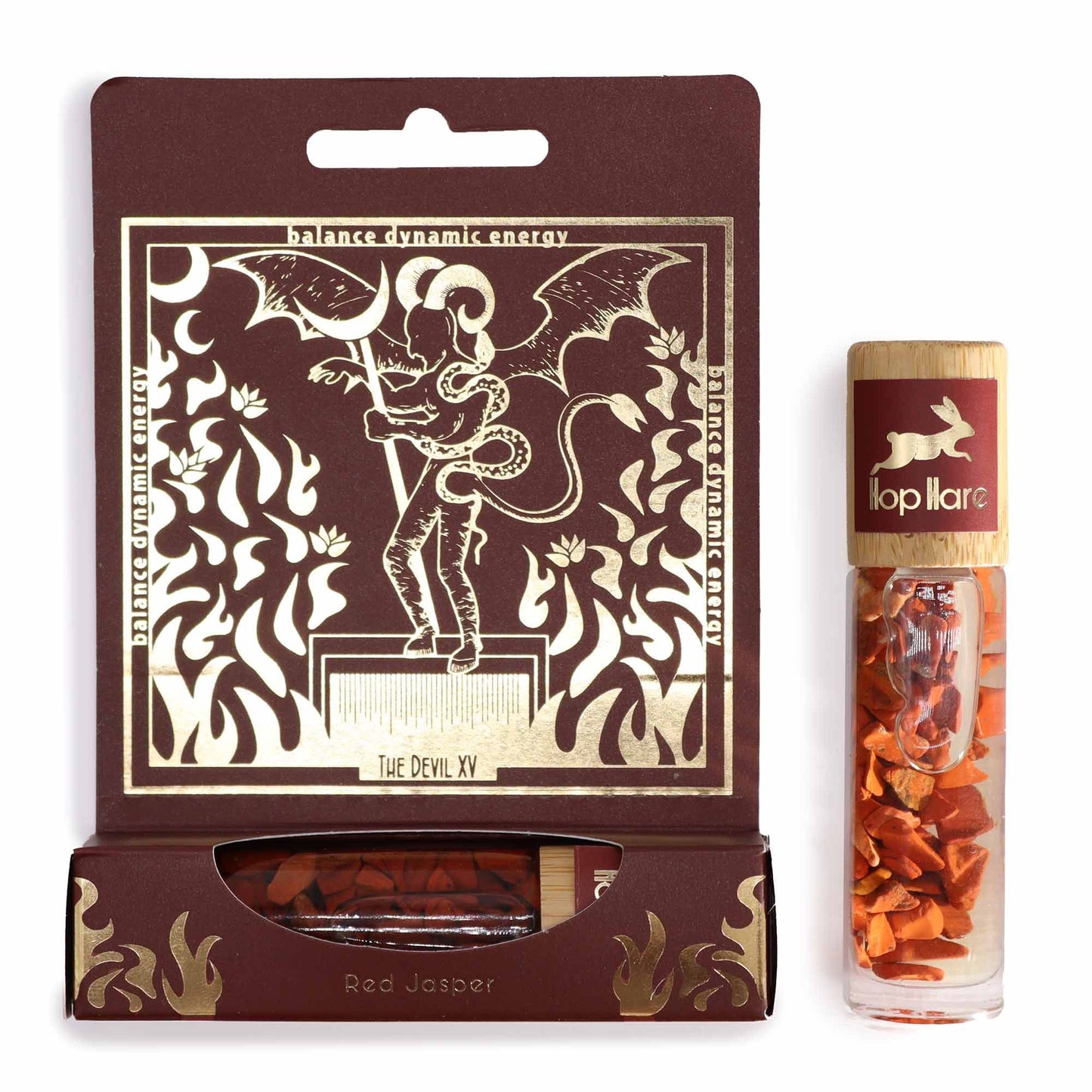 Hop Hare Essential Oil Gemstone Roll On – The Devil 10ml