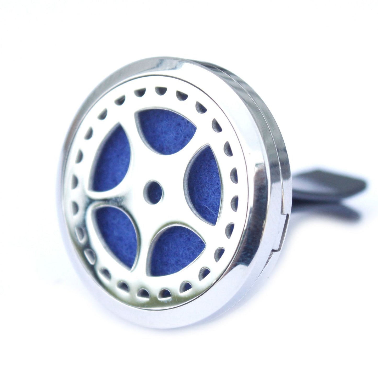 Auto Wheel Aromatherapy Car Diffuser – Stainless Steel Vent Clip (30mm)